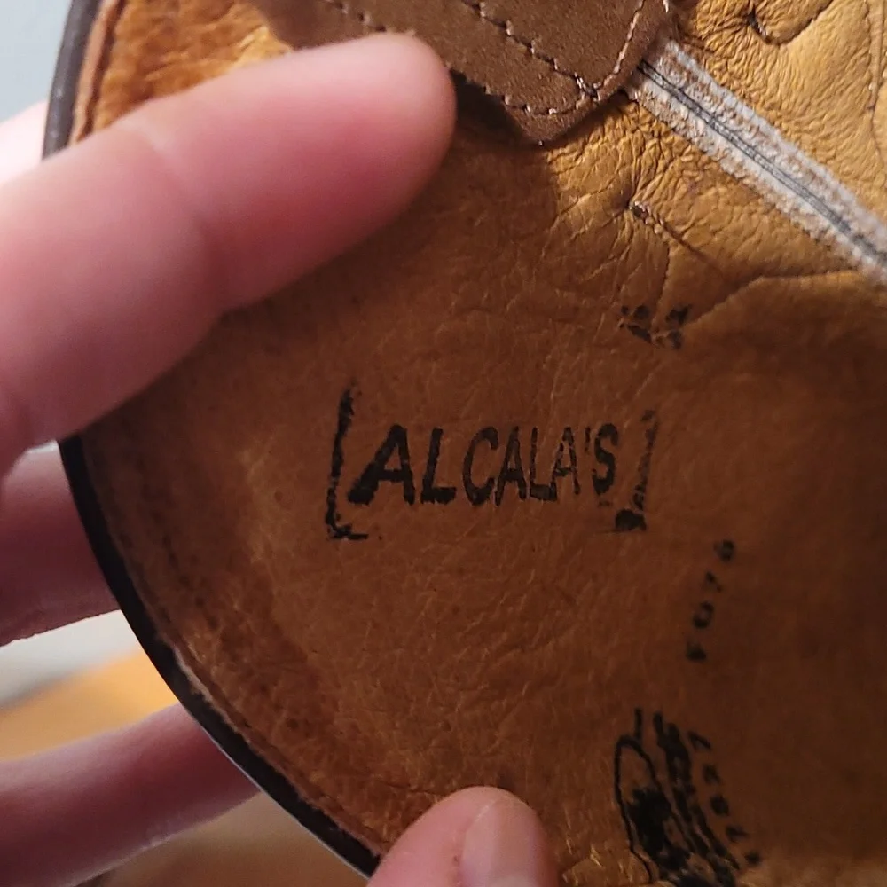 Women's Resistol Brown leather cowboy boots size 9 - Picture 9 of 15